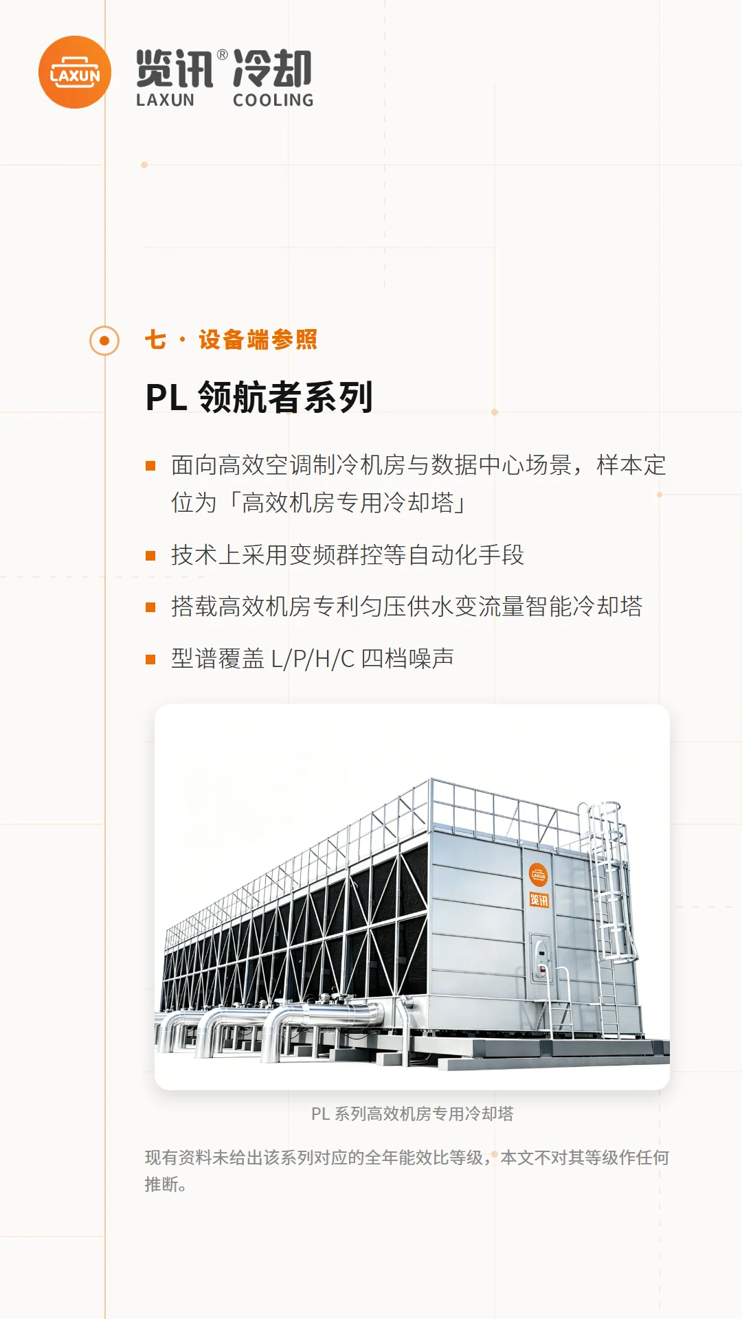 PL领航者系列高效机房专用冷却塔：变频群控与变流量技术及产品实拍