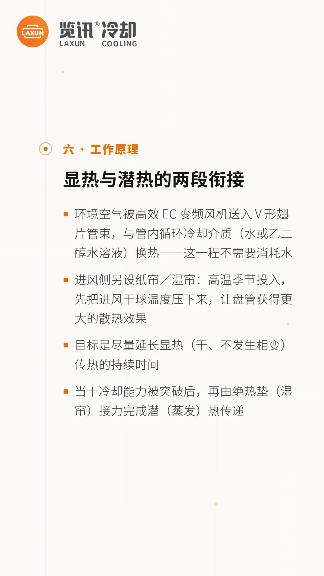 等焓绝热冷却原理：显热与潜热的两段衔接